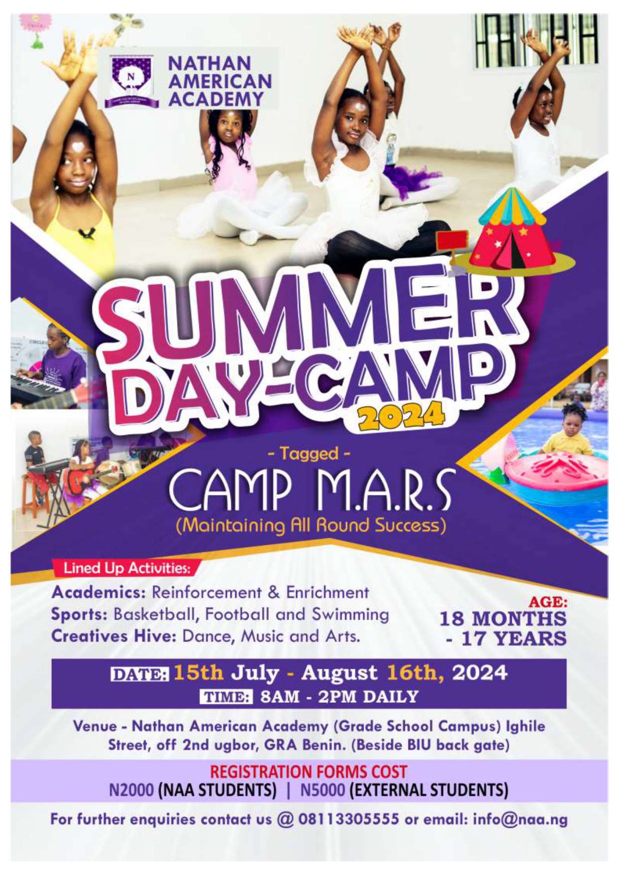 SUMMER DAY CAMP 2024