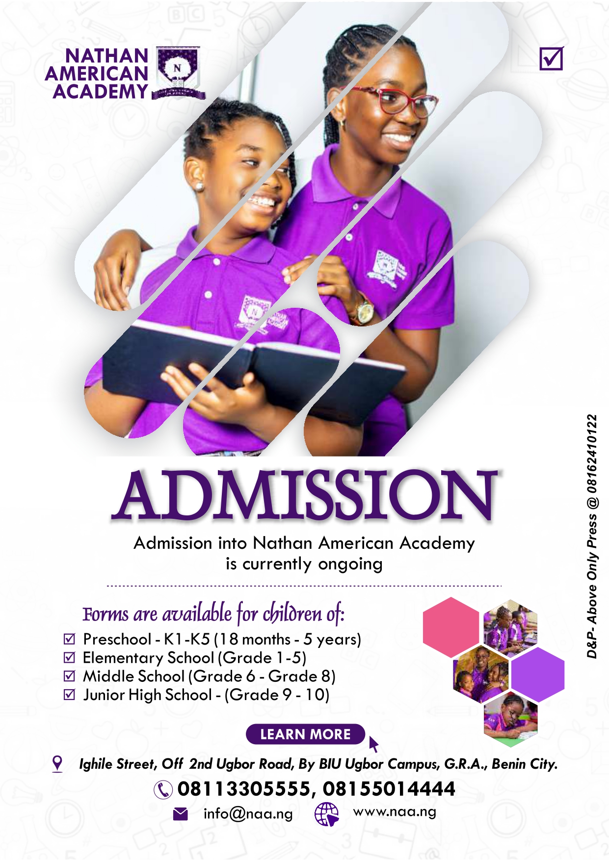 ADMISSION